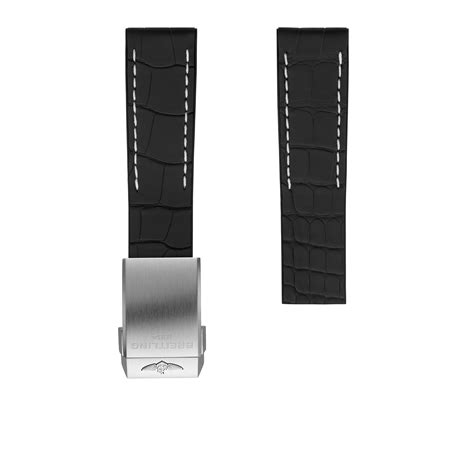 bracelet crocodile breitling|Watch Straps Online .